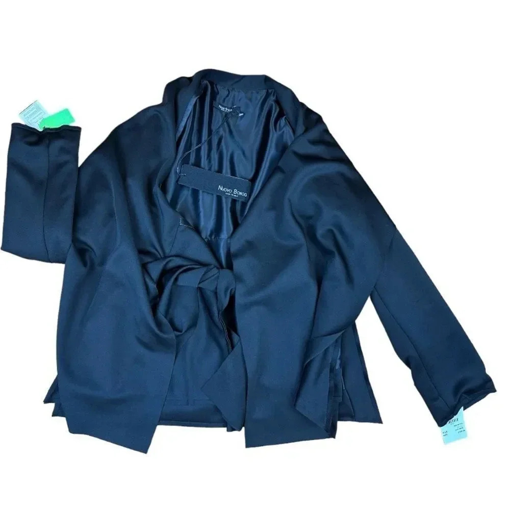 Nuovo Borgo Black Blazer Jacket 44/6 - Picture 3 of 14